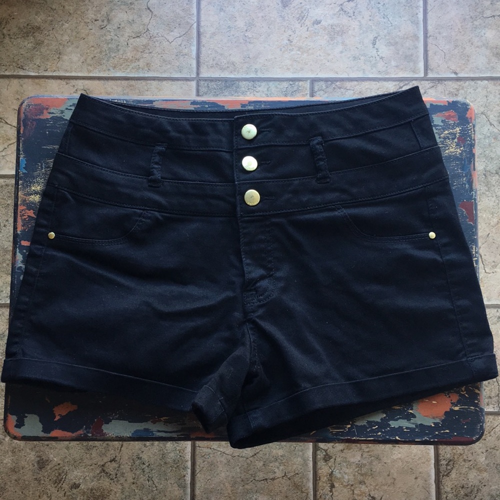 High waisted shorts